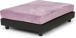 Club Nine Pets Snooze Collection Orthopedic Elevated Dog & Cat Bed with Removable Cover, Lilac, Medium slide 2 of 7