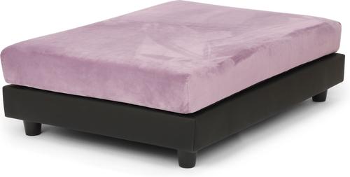 Show full view: Club Nine Pets Snooze Collection Orthopedic Elevated Dog & Cat Bed with Removable Cover, Lilac, Medium slide 4 of 8