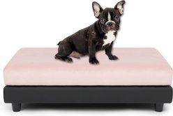 Club Nine Pets Snooze Collection Orthopedic Elevated Dog & Cat Bed with Removable Cover, Pink, Large