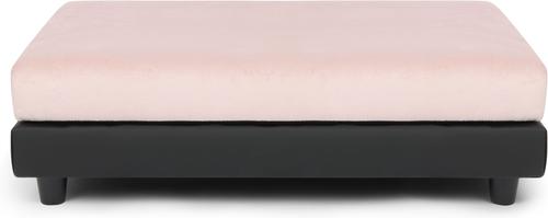 Show full view: Club Nine Pets Snooze Collection Orthopedic Elevated Dog & Cat Bed with Removable Cover, Pink, Large slide 3 of 8