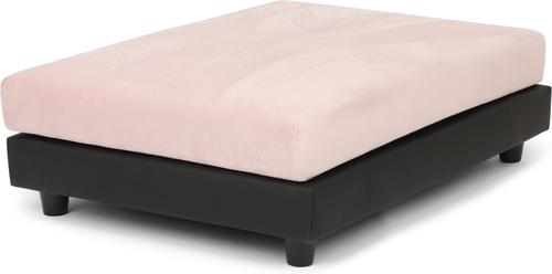 Show full view: Club Nine Pets Snooze Collection Orthopedic Elevated Dog & Cat Bed with Removable Cover, Pink, Large slide 4 of 8