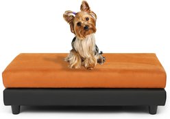 Club Nine Pets Snooze Collection Orthopedic Elevated Dog & Cat Bed with Removable Cover, Rust, Medium