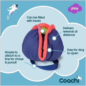 Coachi Chase & Treat Dog Dummy, Navy