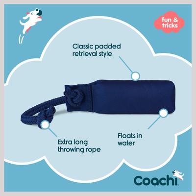 Show full view: Coachi Dummy Dog Training Dummy, Navy, Small slide 4 of 8
