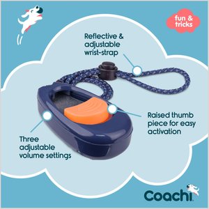 Coachi Multi-Clicker Dog Dummy, Navy