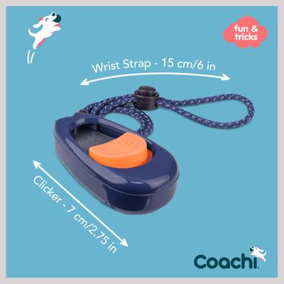 Show full view: Coachi Multi-Clicker Dog Dummy, Navy slide 6 of 9