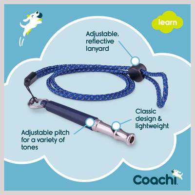 Show full view: Coachi Professional Dog Training Whistle, Navy slide 5 of 9