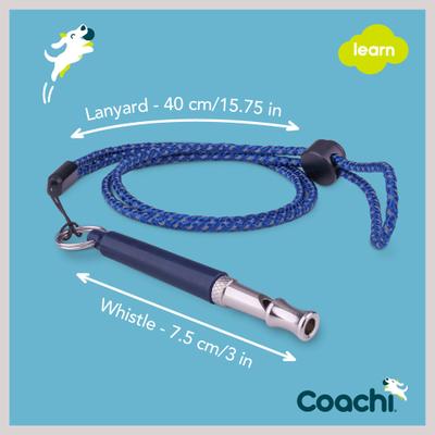 Show full view: Coachi Professional Dog Training Whistle, Navy slide 6 of 9