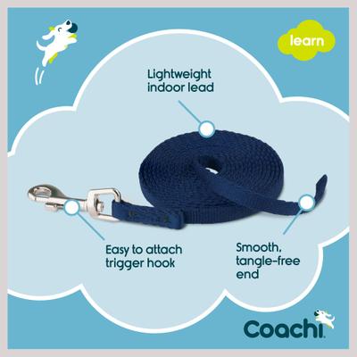 Show full view: Coachi Puppy Training Dog Leash, Navy slide 5 of 9