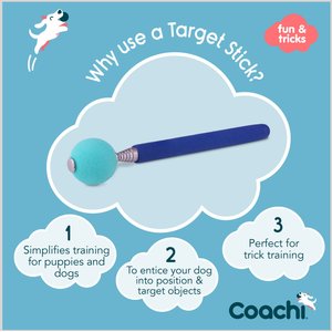 Coachi Target Stick Dog Training Stick, Navy