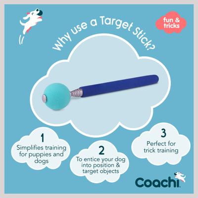Show full view: Coachi Target Stick Dog Training Stick, Navy slide 5 of 10