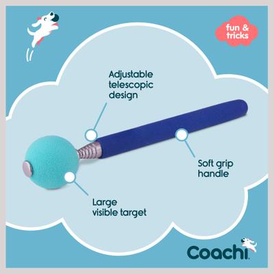 Show full view: Coachi Target Stick Dog Training Stick, Navy slide 6 of 10