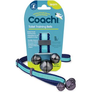 Coachi Toilet Dog Training Bells, Navy