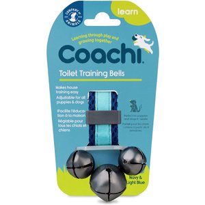 Coachi Toilet Dog Training Bells, Navy