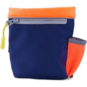 Coachi Train & Treat Bag Dog Tool, Navy & Coral