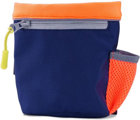 Show full view: Coachi Train & Treat Bag Dog Tool, Navy & Coral slide 1 of 8