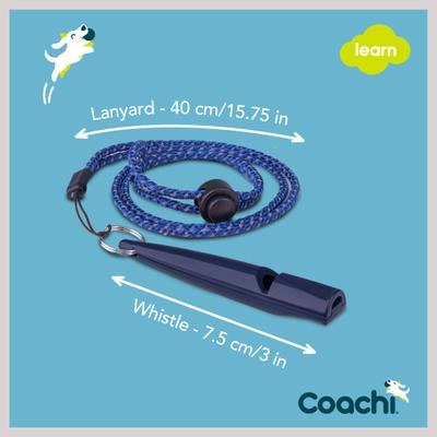 Show full view: Coachi Training Whistle Dog Training, Navy slide 6 of 9