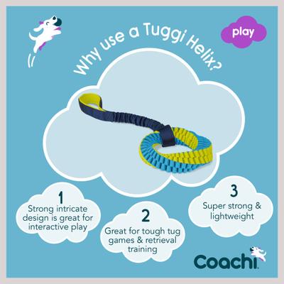 Show full view: Coachi Tuggi Helix Dog Dummy, Navy slide 4 of 10