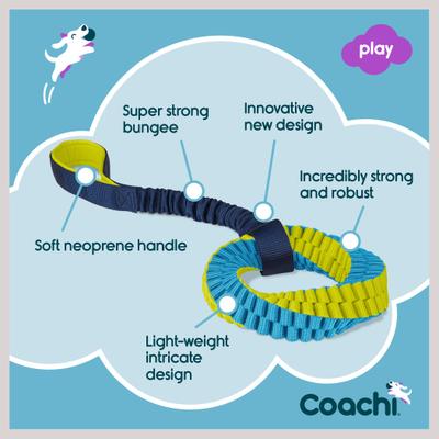 Show full view: Coachi Tuggi Helix Dog Dummy, Navy slide 5 of 10