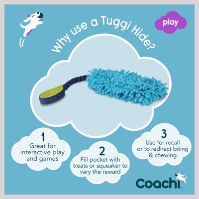 Show full view: Coachi Tuggi Hide Dog Dummy, Navy slide 4 of 10