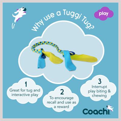 Show full view: Coachi Tuggi Tug Dog Dummy, Navy slide 4 of 10