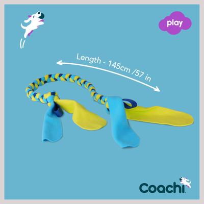 Show full view: Coachi Tuggi Tug Dog Dummy, Navy slide 6 of 10