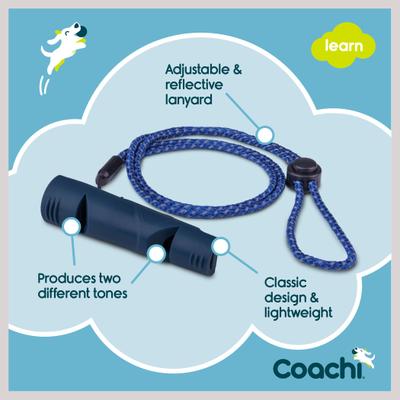 Show full view: Coachi Two-Tone Dog Whistle, Navy slide 5 of 10