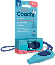 Coachi Whizzclick Dog Training Clicker, Light Blue