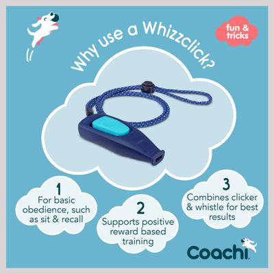 Show full view: Coachi Whizzclick Dog Training Clicker, Navy slide 5 of 10