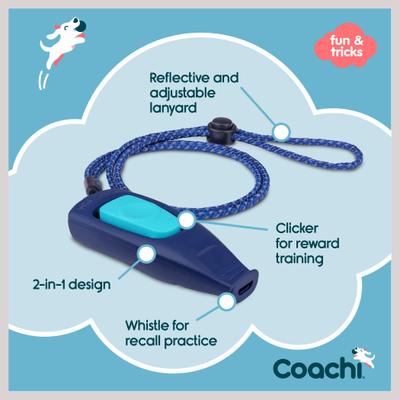 Show full view: Coachi Whizzclick Dog Training Clicker, Navy slide 6 of 10