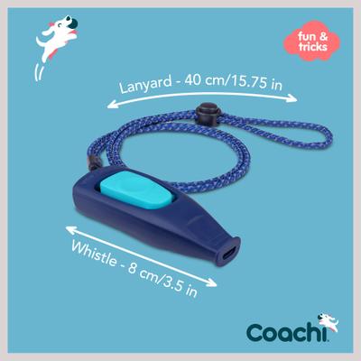 Show full view: Coachi Whizzclick Dog Training Clicker, Navy slide 7 of 10