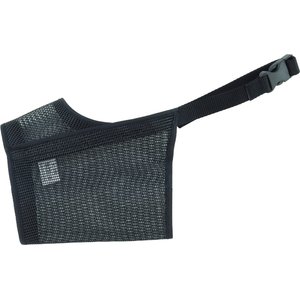 Coastal Pet Products Best Fit Adjustable Mesh Dog Muzzle, Black, Size 7