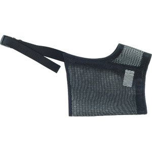 Coastal Pet Products Best Fit Adjustable Mesh Dog Muzzle, Black, Size 7