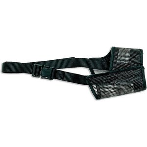 Coastal Pet Products Best Fit Adjustable Mesh Dog Muzzle, Black, Size 7