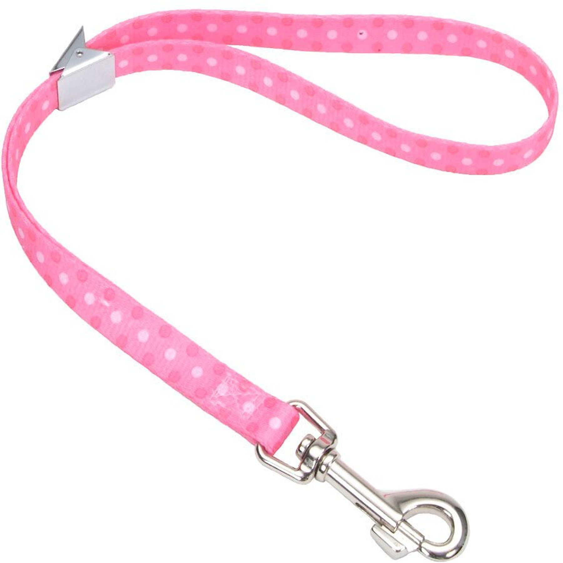 Coastal Pet Products Pet Attire Styles Adjustable Grooming Loop, Pink Dots, 18-in