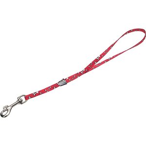 Coastal Pet Products Pet Attire Styles Adjustable Grooming Loop, Red Bones, 18-in, 3/8