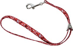 Coastal Pet Products Pet Attire Styles Adjustable Grooming Loop, Red Bones, 18-in, 5/8
