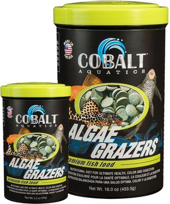 Show full view: Cobalt Aquatics Algae Grazers Fish Food, 16-oz bottle slide 7 of 8