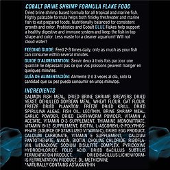 Cobalt Aquatics Brine Shrimp Flakes Fish Food, 16-oz tub slide 2 of 7