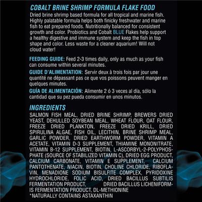 Show full view: Cobalt Aquatics Brine Shrimp Flakes Fish Food, 16-oz tub slide 2 of 9