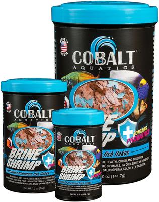 Show full view: Cobalt Aquatics Brine Shrimp Flakes Fish Food, 16-oz tub slide 7 of 9