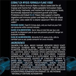 Cobalt Aquatics CA Mysis Flakes Fish Food, 16-oz tub slide 2 of 7