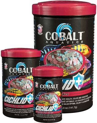 Show full view: Cobalt Aquatics Cichlid Premium Flakes Fish Food, 16-oz tub slide 7 of 9