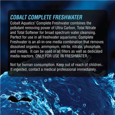 Show full view: Cobalt Aquatics Complete Freshwater Aquarium Granulated Carbon, 13-oz bottle slide 2 of 5