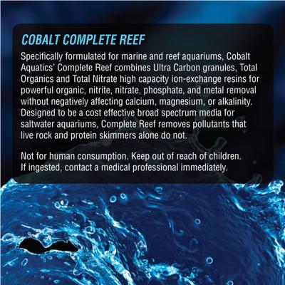 Show full view: Cobalt Aquatics Complete Reef Superior Marine Aquarium Pollutant & Nitrate Removal, 20-oz bottle slide 2 of 6
