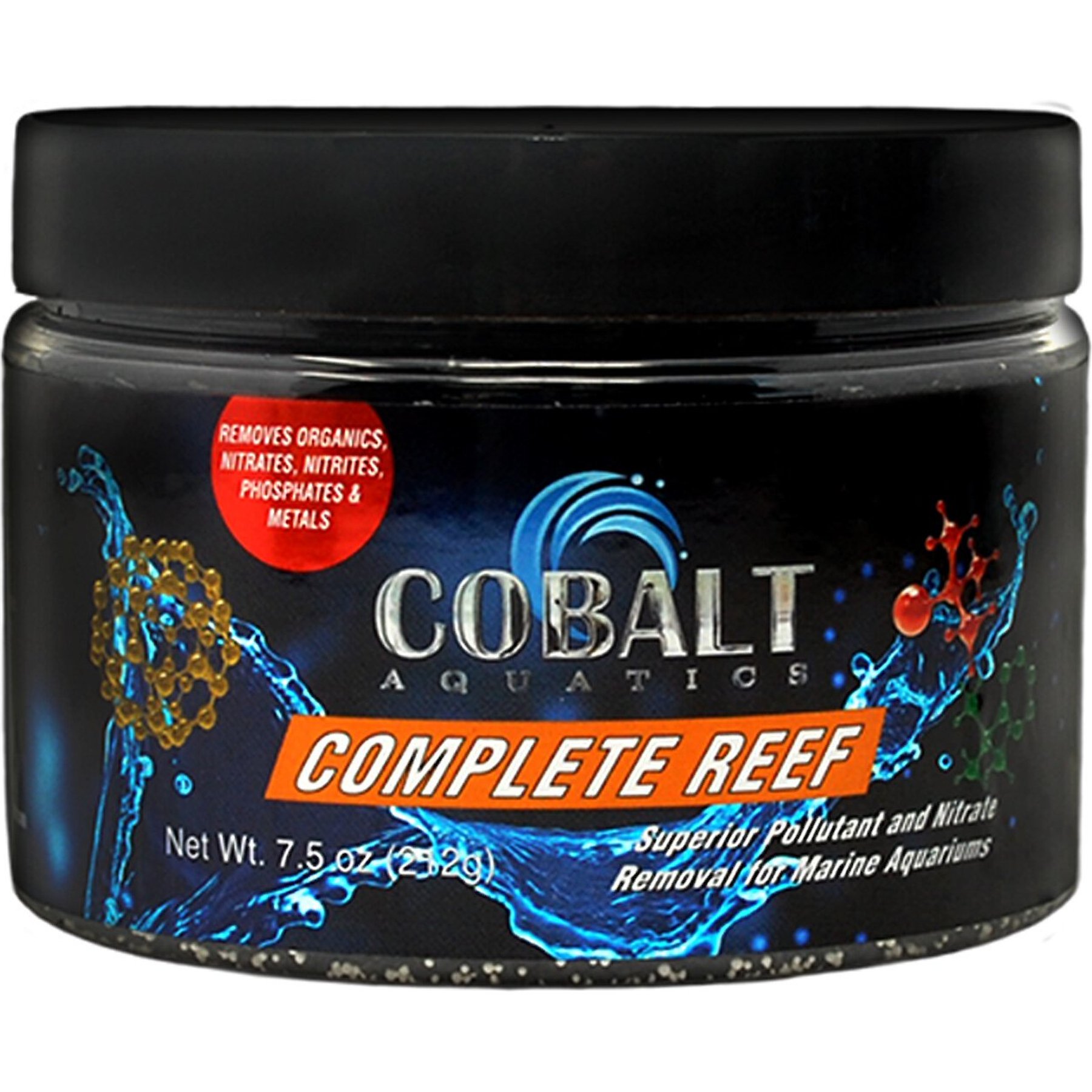 Cobalt Aquatics Complete Reef Superior Marine Aquarium Pollutant & Nitrate Removal, 7.5-oz bottle