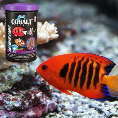 Show full view: Cobalt Aquatics Marine Omni Flakes Fish Food, 16-oz tub slide 4 of 8