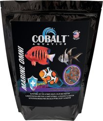 Cobalt Aquatics Marine Omni Flakes Fish Food, 2-lb bucket