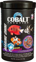 Cobalt Aquatics Marine Omni Flakes Fish Food, 5-oz bottle