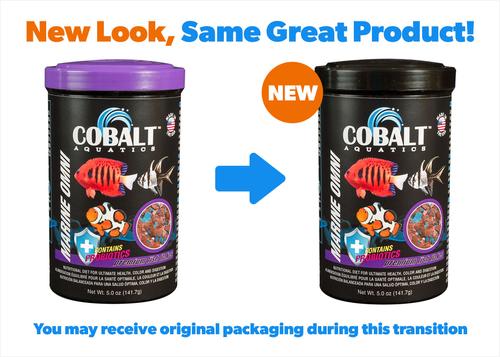 Show full view: Cobalt Aquatics Marine Omni Flakes Fish Food, 5-oz bottle slide 2 of 9